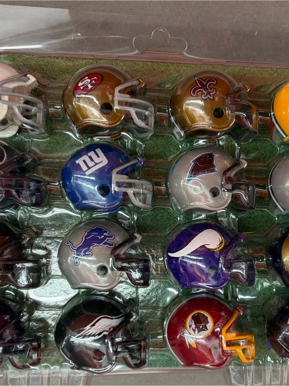 32-piece NFL Mini Helmet Set